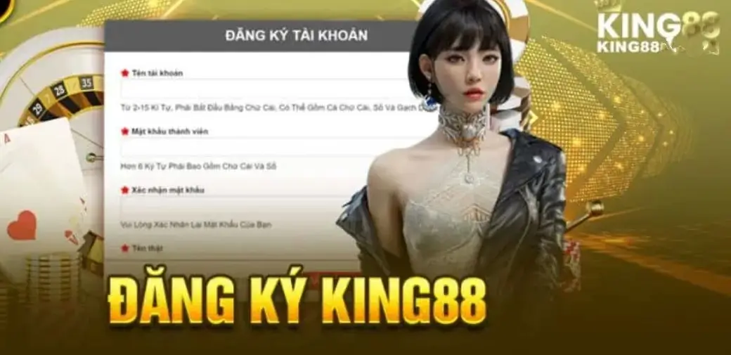 Hướng dẫn đăng ký tài khoản King88