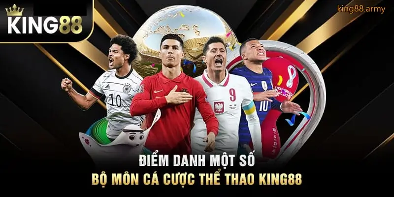 Thể thao King88 cung cấp đa dạng các bộ môn khác nhau